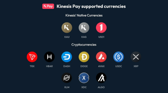 kinesis pay